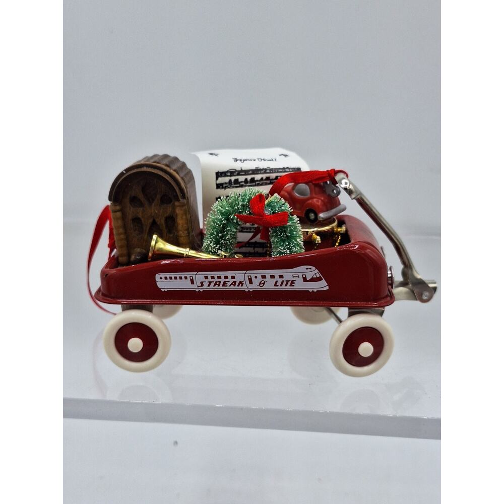 RADIO FLYER ORNAMENT COLLECTION - LITTLE RED WAGON MODEL 103